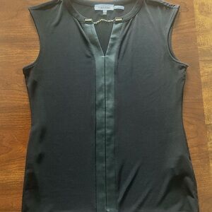 Calvin Klein Women's Black Sleeveless Top